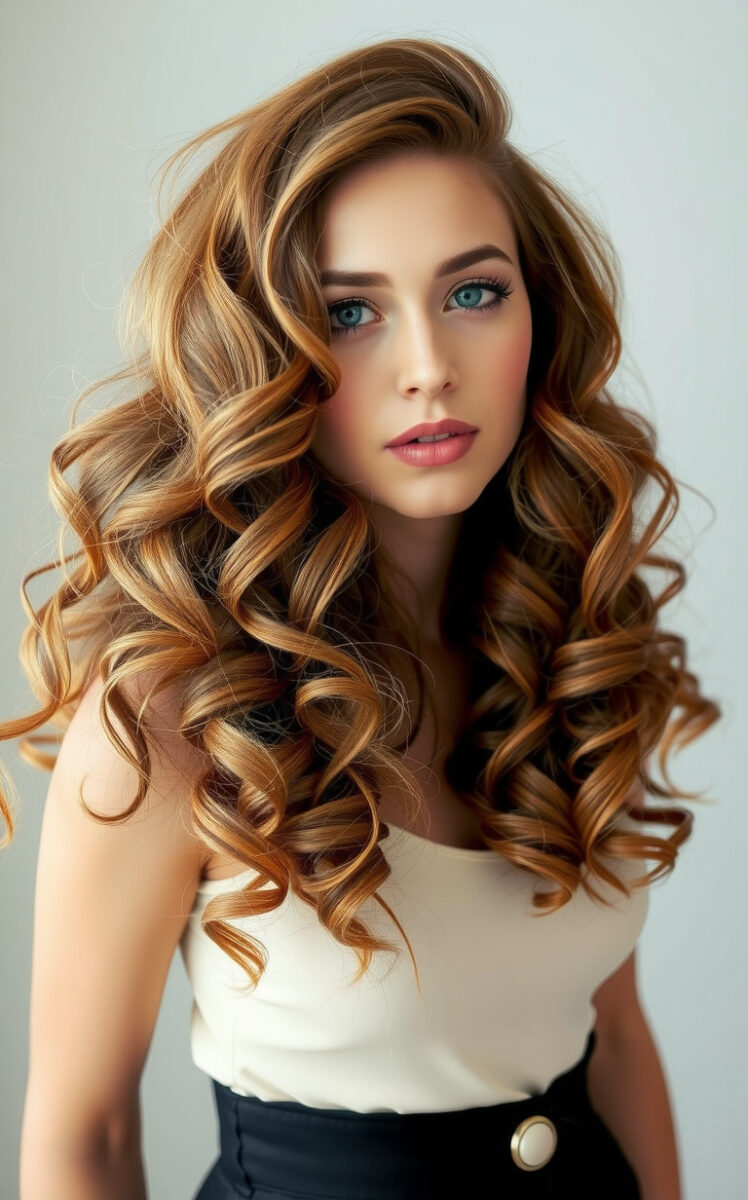 15 Gorgeous Hairstyles That'll Make Your Curly Medium Hair Pop 5 Side-Swept Curly Style