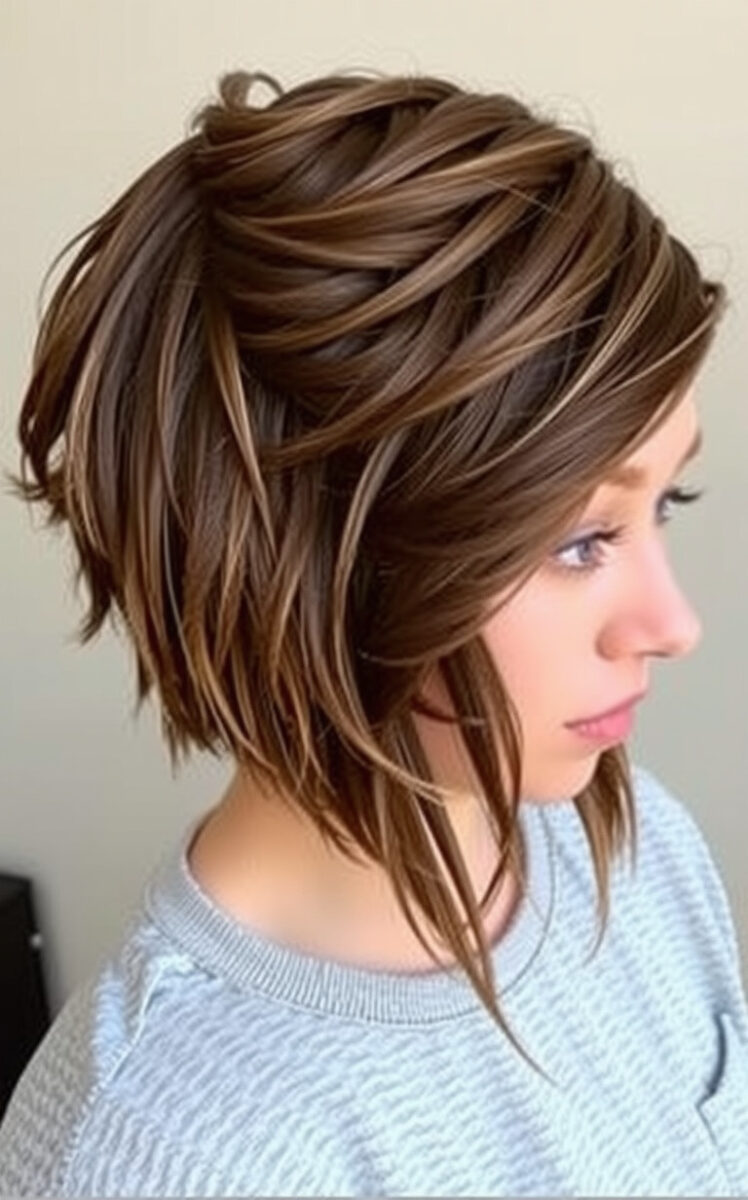 15 Gorgeous Butterfly Haircut Ideas That'll Make You Want to Take Flight 15 The Asymmetrical Butterfly