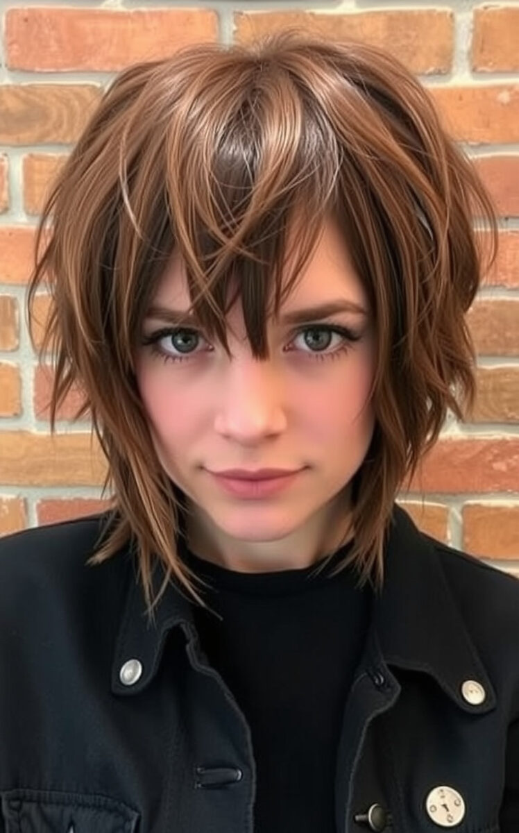 15 Gorgeous Butterfly Haircut Ideas That'll Make You Want to Take Flight 6 The Shag Butterfly Hybrid