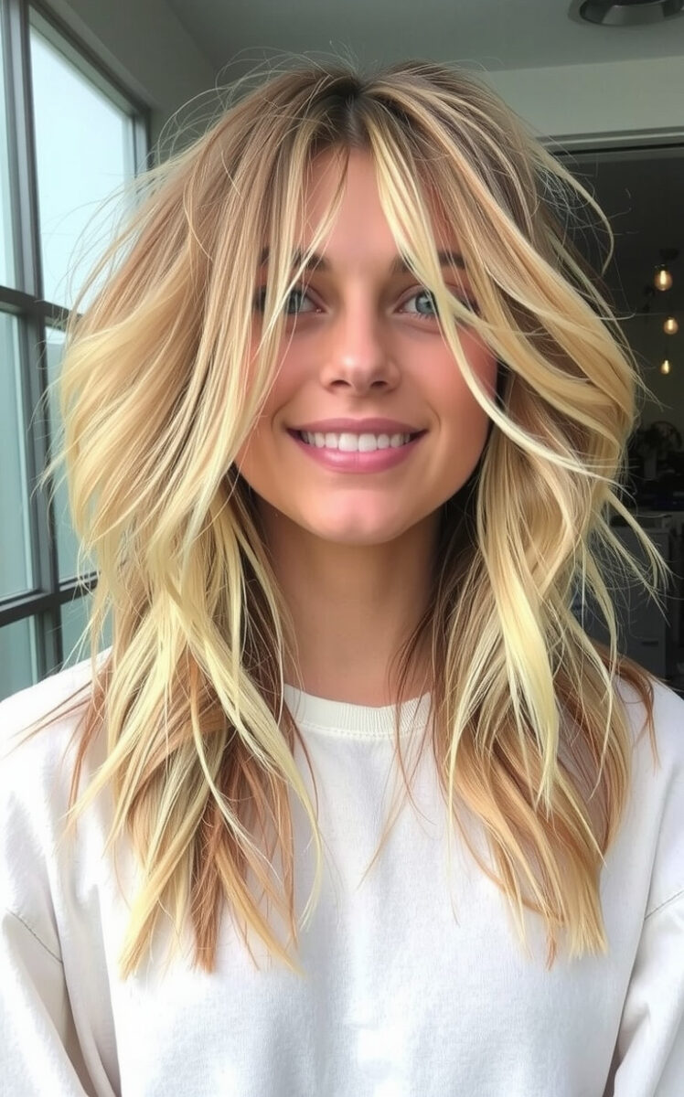 15 Gorgeous Butterfly Haircut Ideas That'll Make You Want to Take Flight 5 The Textured Butterfly