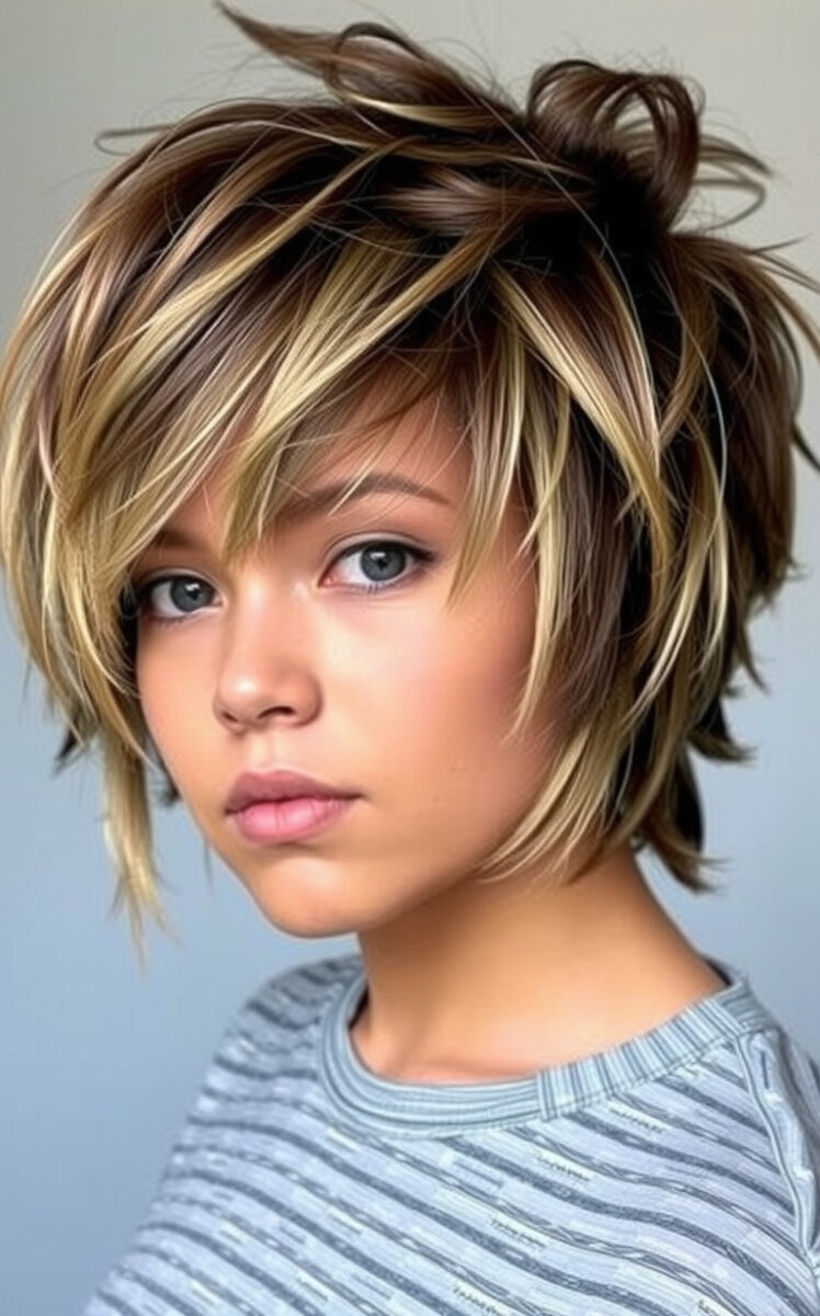 20 Cute Hairstyles That'll Make You Feel Like a Million Bucks 16 The Wolf Cut