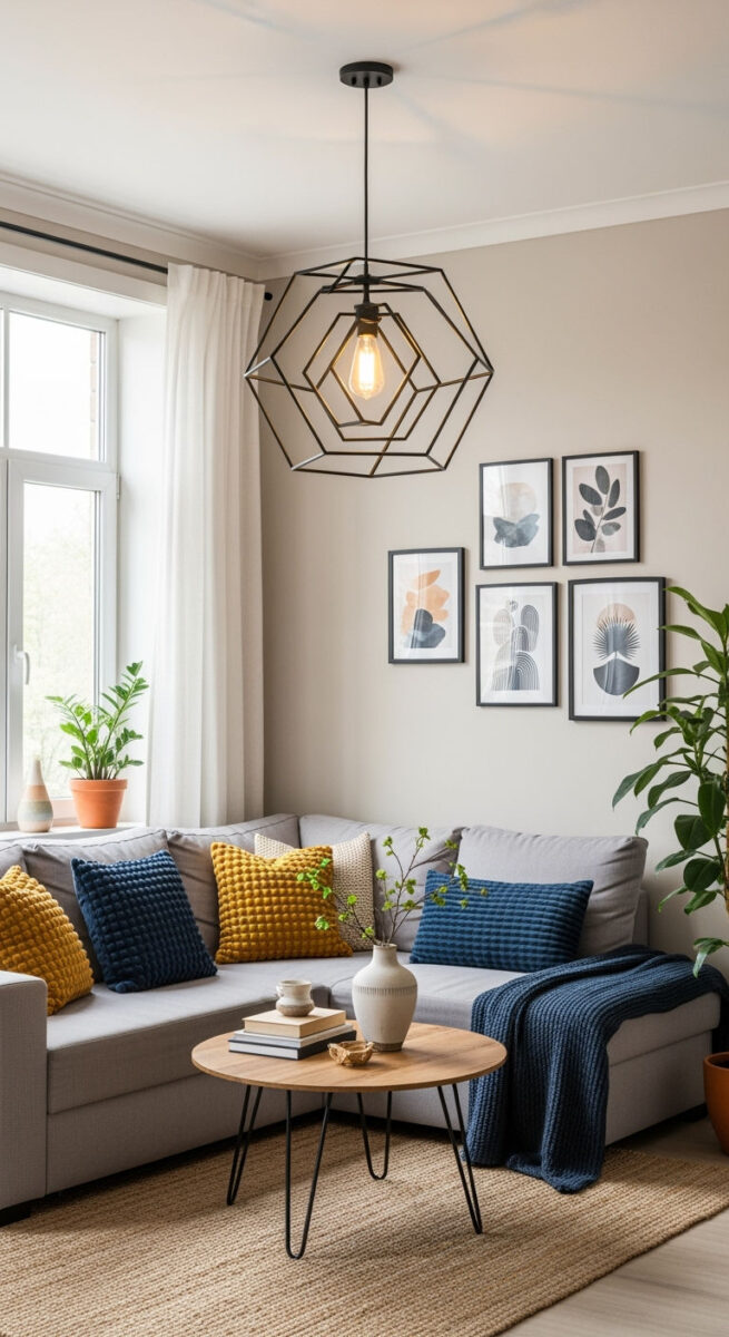 Add a Statement Light Fixture