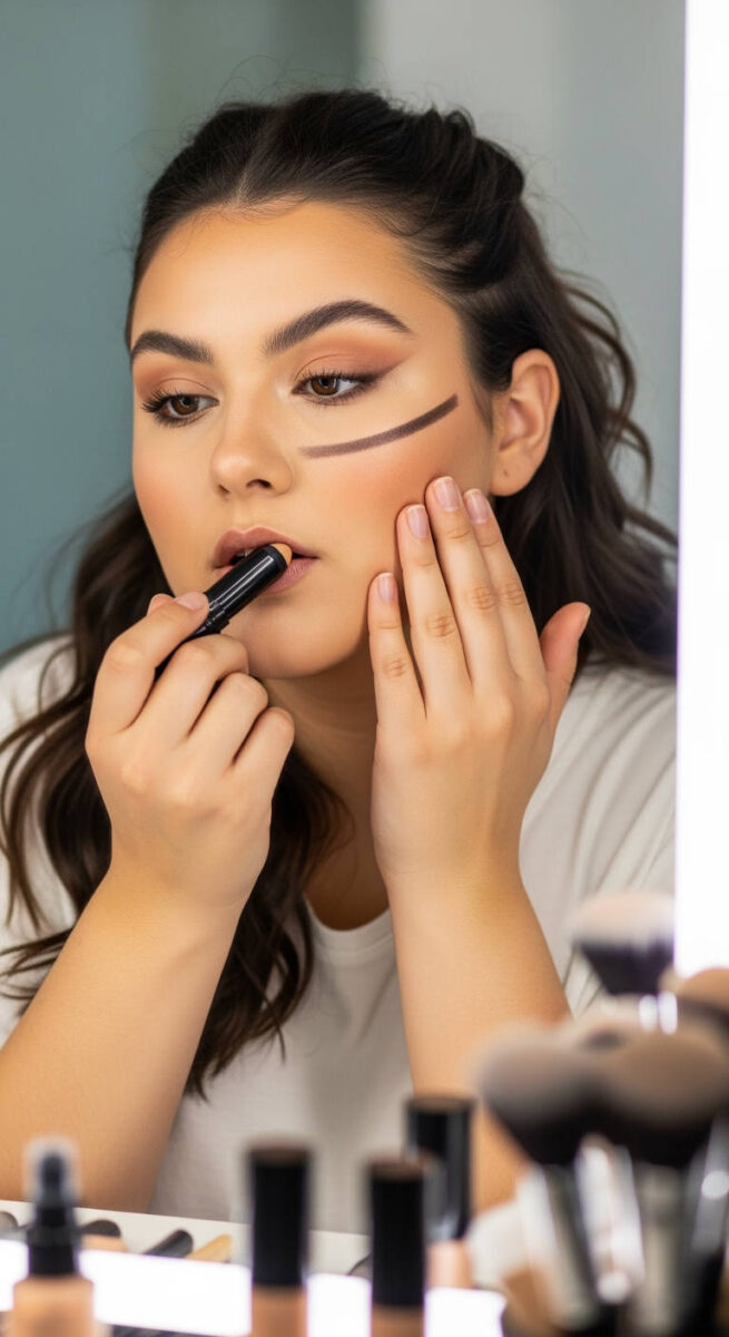 Choosing the Right Product for Contouring a Fuller Face