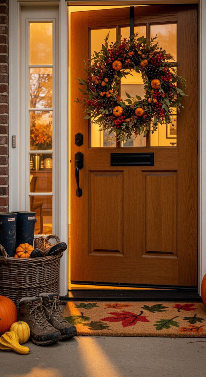 Create a Seasonal Entryway