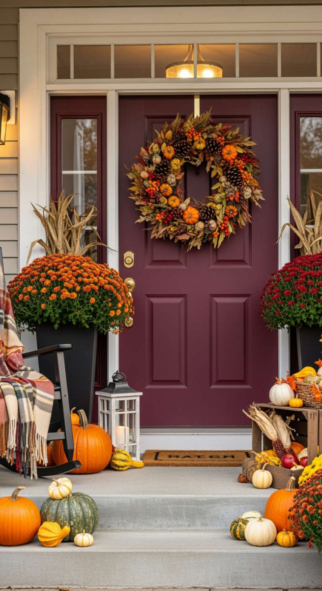 Seasonal Door Color Swap