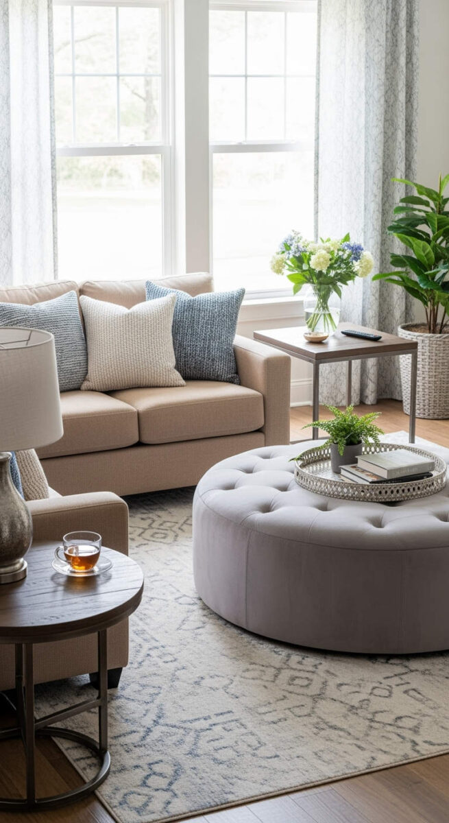 The Coffee Table-Free Layout