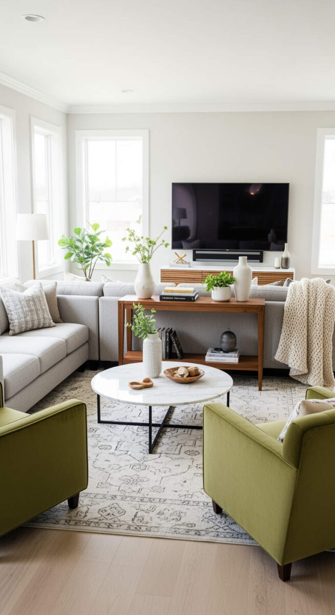 The Floating Furniture Layout