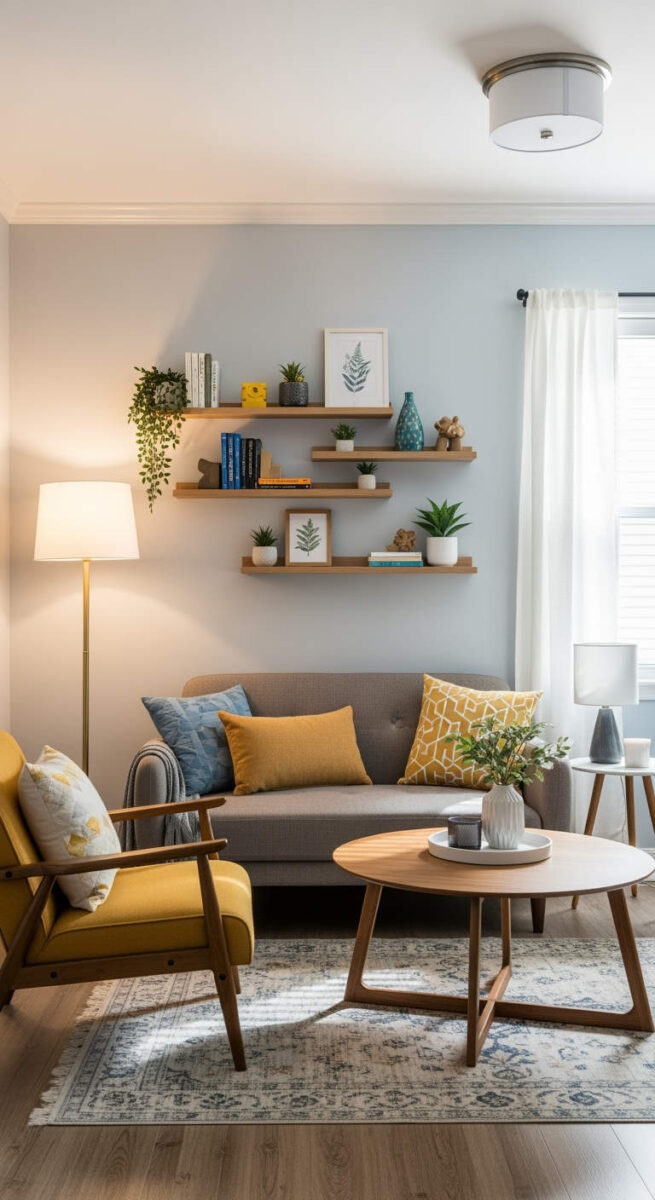 The Small Living Room Layout