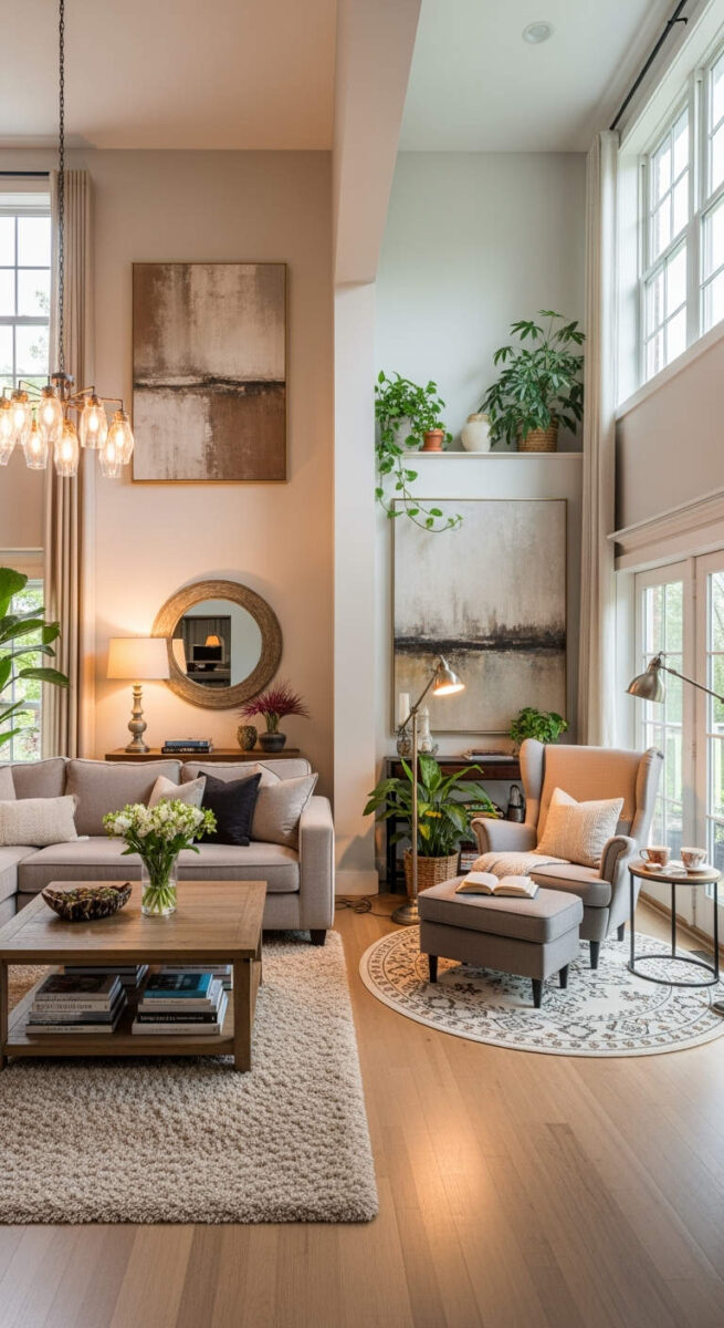 The Split Seating Layout