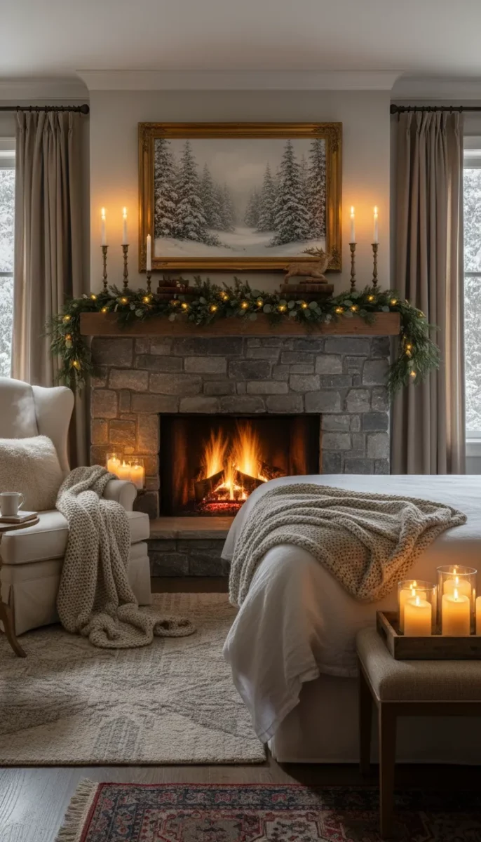 Highlight Fireplace or Candle Decor