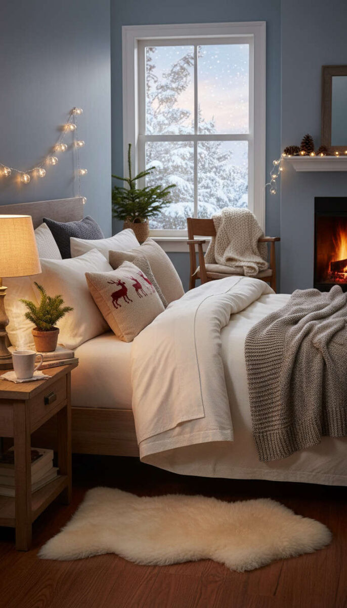 Switch to Flannel or Brushed Cotton Sheets