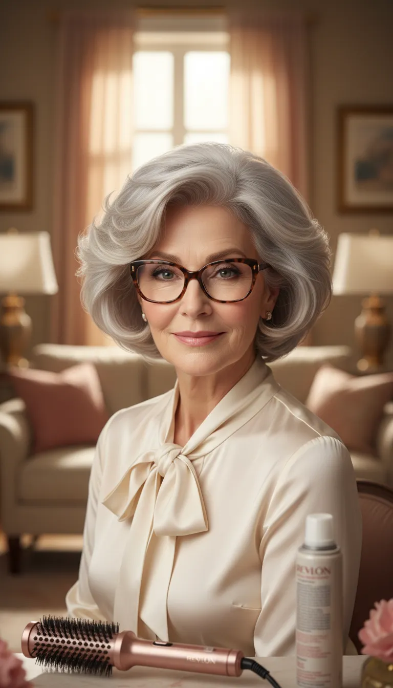 short haircuts for older women