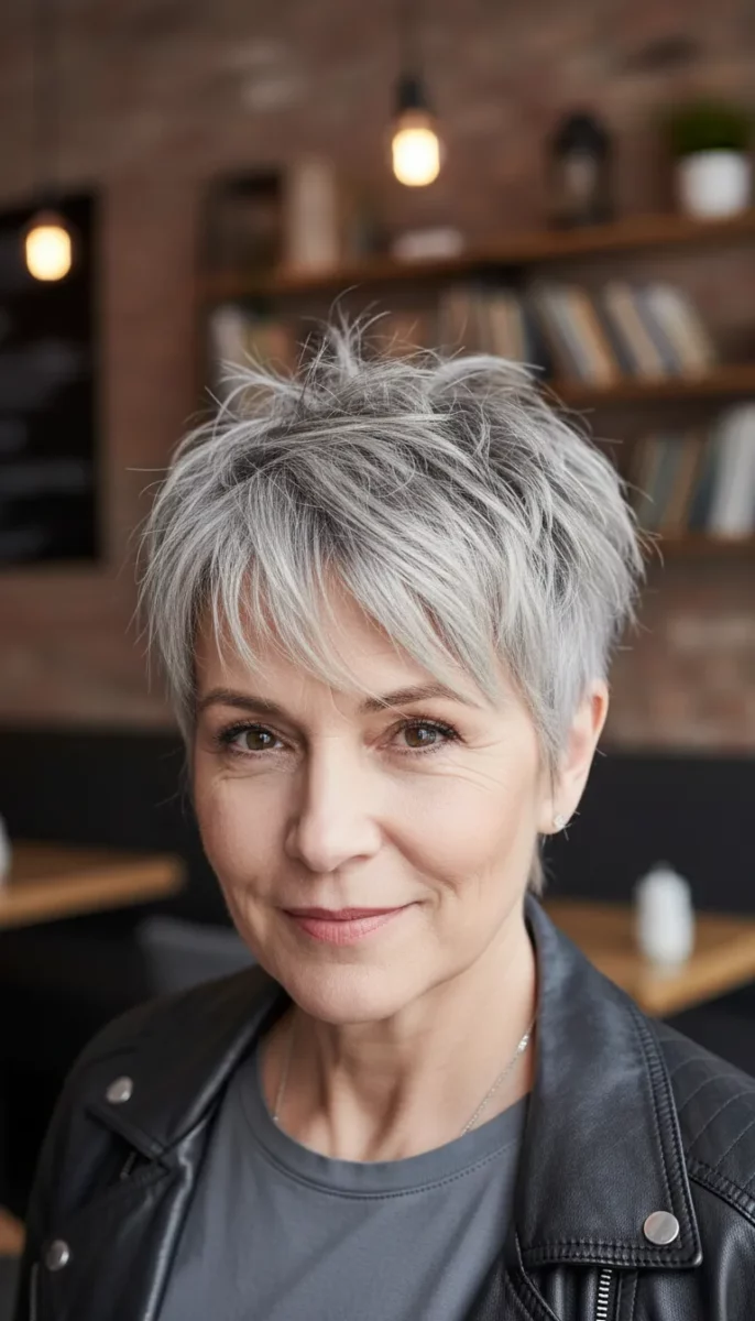 The "Messy" Textured Pixie