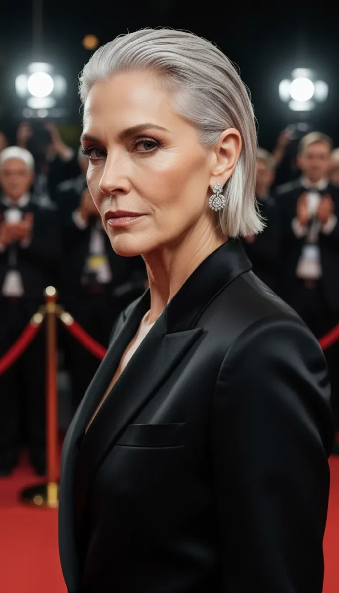 The Silver Fox Slick-Back