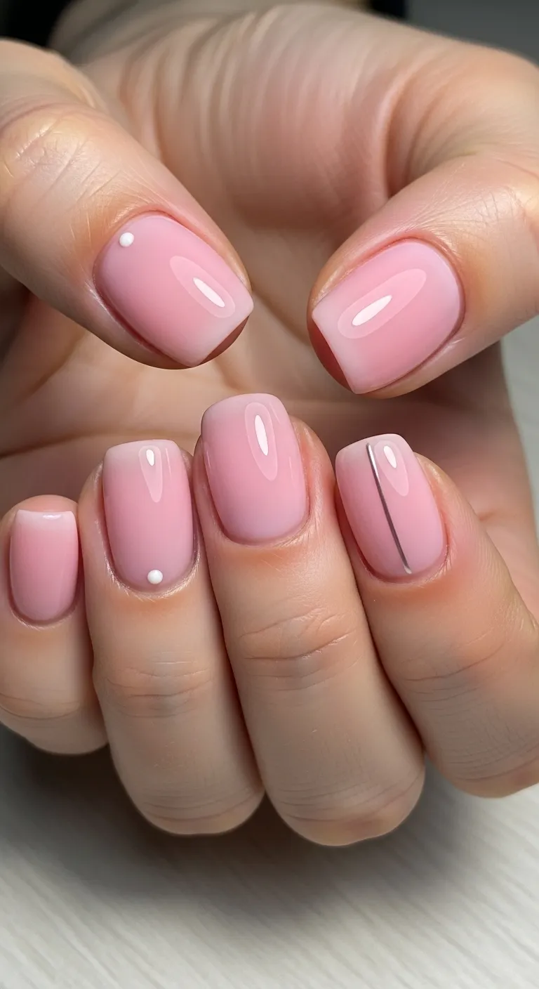 pink nails