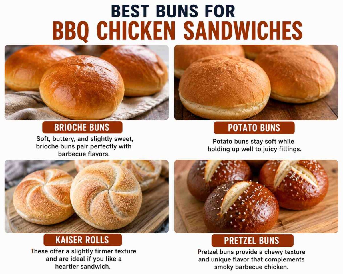 Best buns for BBQ chicken sandwiches
