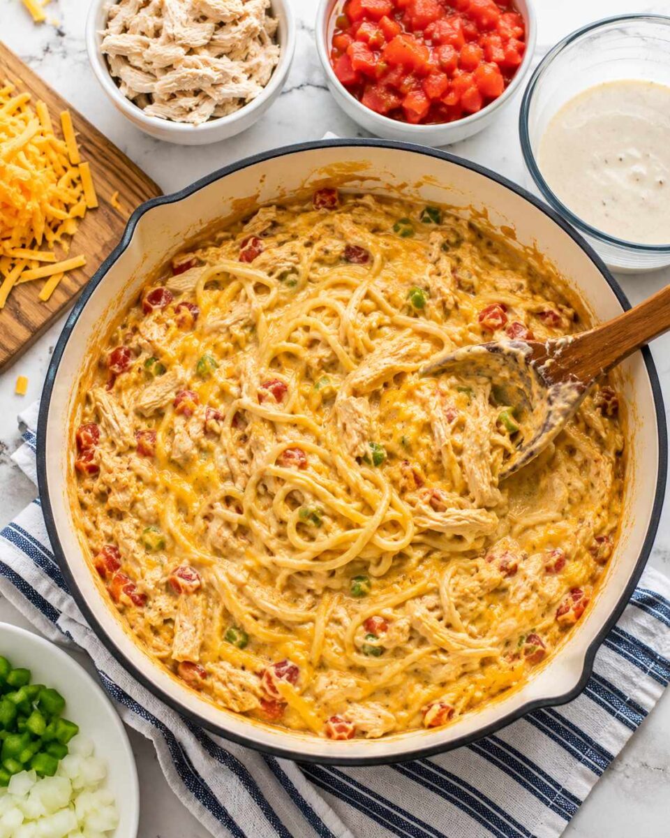 Cheesy chicken pasta Old Fashioned Chicken Spaghetti
