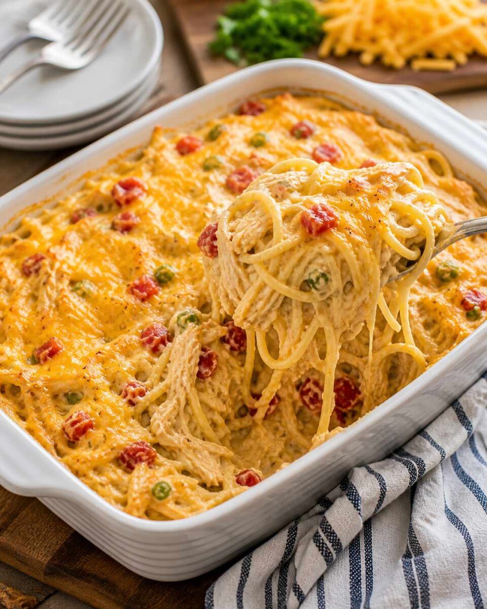 Old Fashioned Chicken Spaghetti