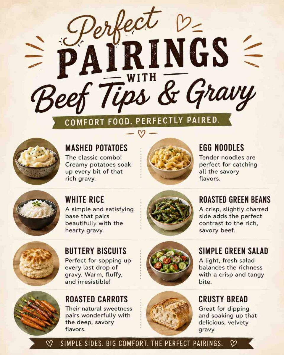Crockpot Beef Tips and Gravy 6 Crockpot beef tips and gravy pairings