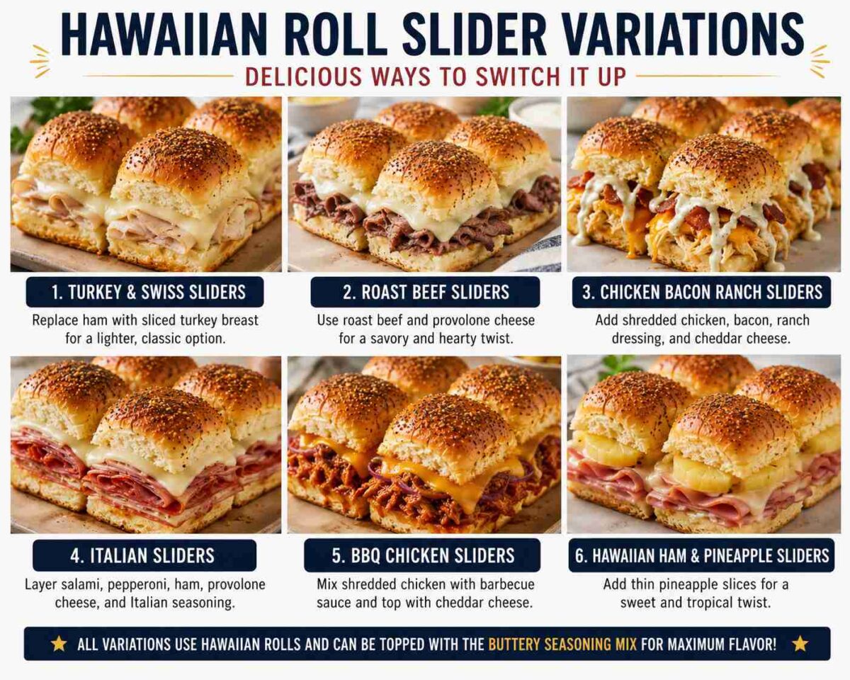 Hawaiian Roll Sliders for Parties 6 Hawaiian roll slider variations guide