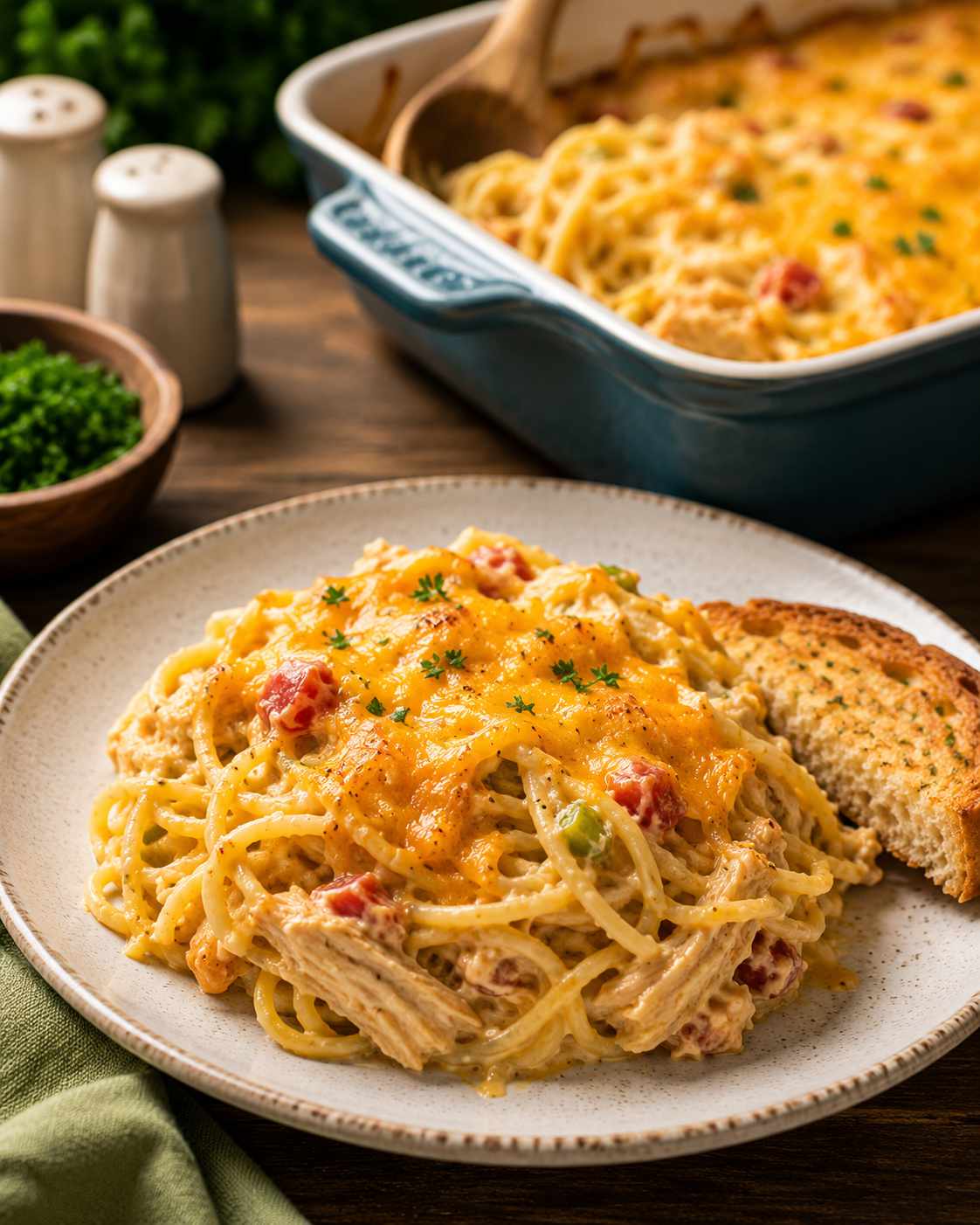 Old Fashioned Chicken Spaghetti