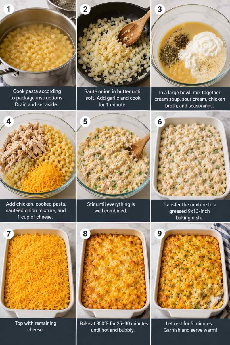 Easy Rotisserie Chicken Casserole 4 creamy chicken casserole preparation guide
