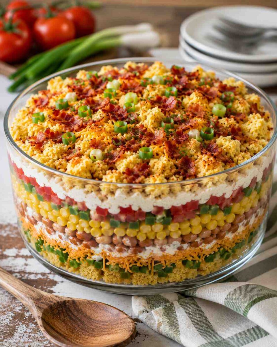 Southern cornbread salad 